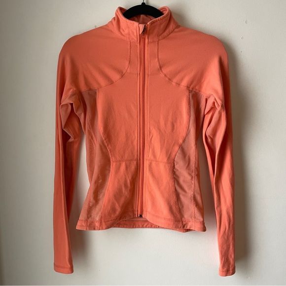 Lululemon “Catch me air” coral full zip running jacket 4 - Picture 2 of 8